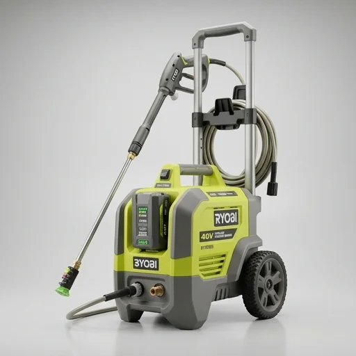 Ryobi RY121830 40V Cordless Pressure Washer view 2